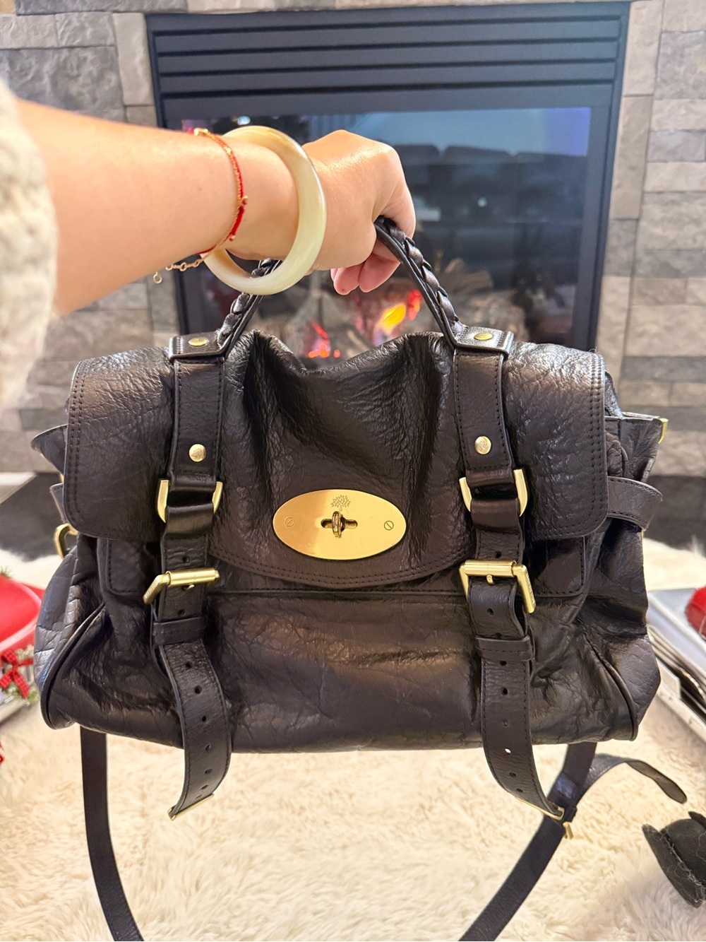 Mulberry Alexa Black Leather Shoulder Handbag
Satchel Crossbody Authentic Bag - Picture 14 of 14